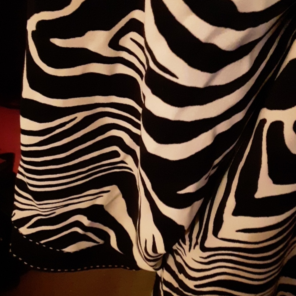 Jacket zebra coat - Picture 2 of 3